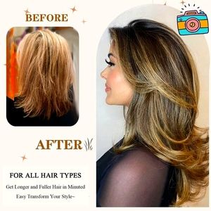 Lovely NWT Womens Human Blend Wig 16"